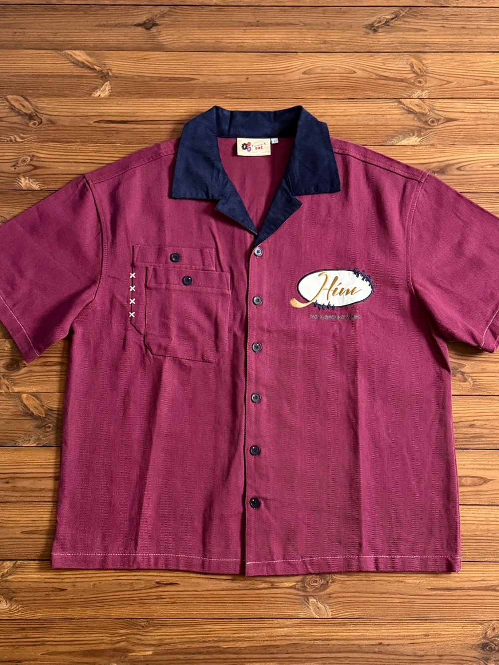 ENGINEERED BY DRE MIXED BERRY HIM WORKSHIRT NWOT